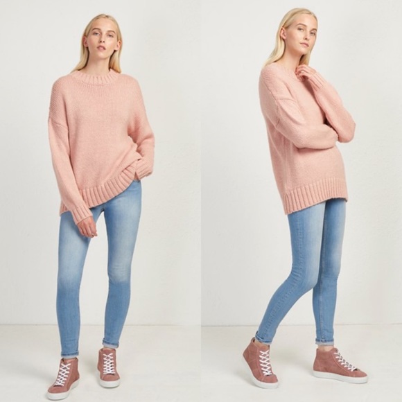 French Connection Snuggle Knit Crew Neck Jumper - Picture 2 of 9